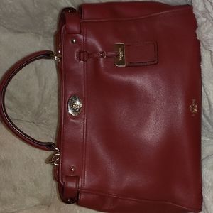 Coach Gramercy Satchel in Leather  33549  Color: Red